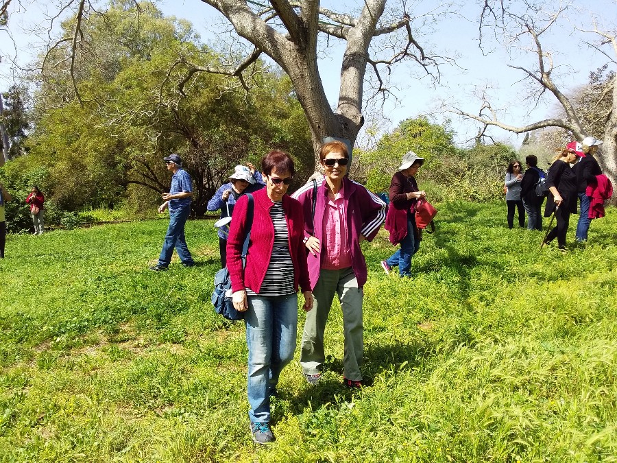 טיול ותיקים לשרון 20.3.18